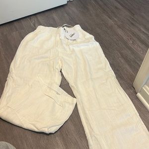 Princess Polly White Louis Pants